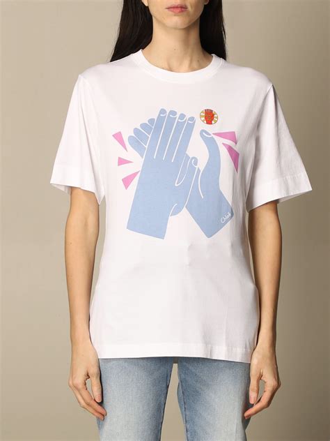 t shirt chloe|chloe t shirt women's.